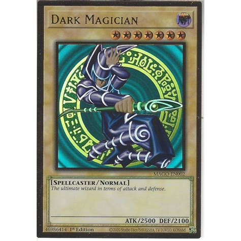 Yu Gi Oh Trading Card Game Mago En002 Dark Magician 1st Edition