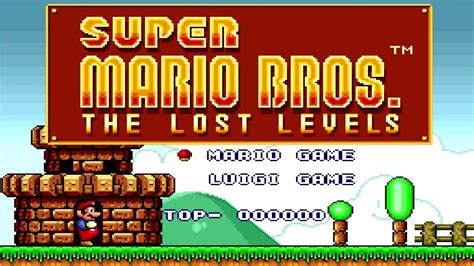 Super Mario Bros The Lost Levels Full Game Walkthrough Youtube