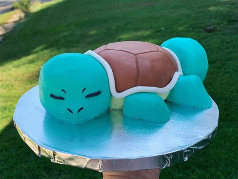 Squirtle Cake In 2023 Pokemon Birthday Cake Pokemon Cake Cake