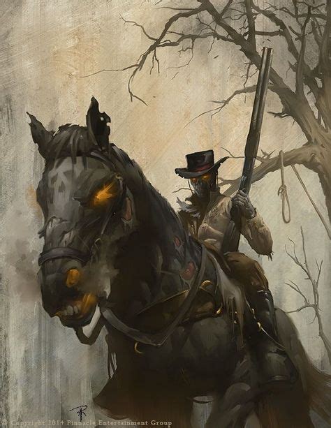 Art From Ghosttown Cowboys Cowboy Art Horror Art Fantasy Art