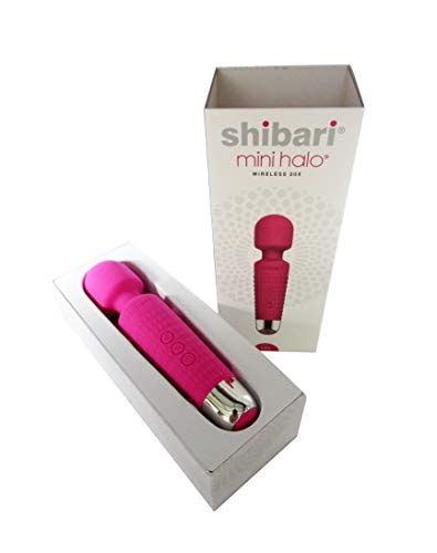 Shibari Mini Halo Plus The Original Compact Power Wand Massager Wireless 20x Upgraded Multi