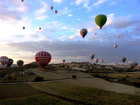 Hot Air Balloon Riding In Cappadocia Turkey