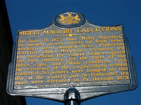 5 hazard sq jim thorpe, pa ( map ). Molly Maguire Executions Marker | Jim Thorpe, Pennsylvania ...