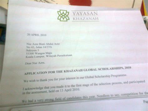 Yayasan khazanah is a foundation established by khazanah nasional berhad (khazanah nasional), the investment holding arm of the government of malaysia. Passion4Life: Application For Scholarships