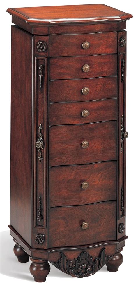 900065 Traditional Jewelry Armoire From Coaster 900065 Coleman
