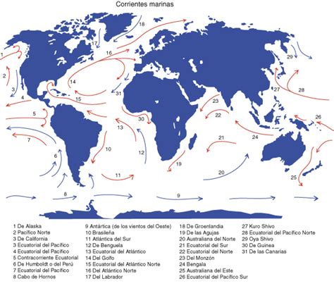 Major Ocean Currents Full Size Ex