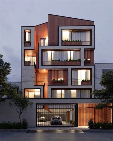 Apartment Design Exterior Interior Design Residential Building Design