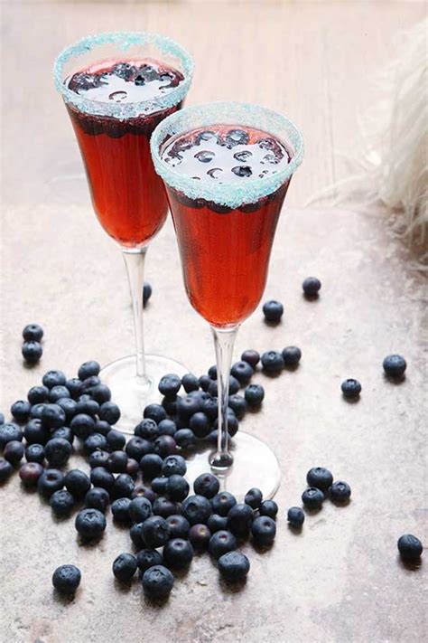 Recipe Blueberry And Bubbles Champagne Punch Marla Meridith
