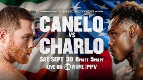 canelo Álvarez vs jermell charlo en vivo por espn box azteca y showtime pelea 2023