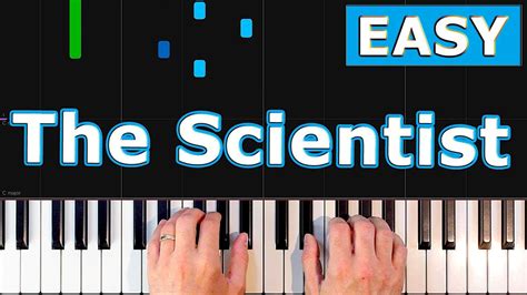 Coldplay The Scientist Easy Piano Tutorial Sheet Music Youtube