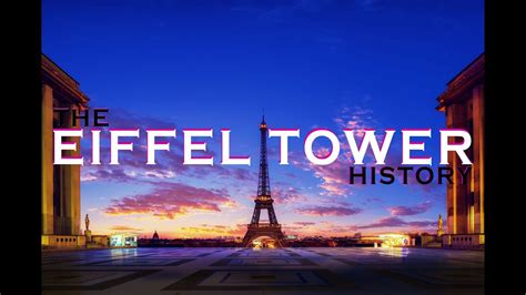 The Eiffel Tower History Construction And Cultural Significance
