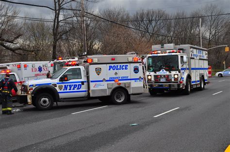 Nypd Esu Rep Ess 5 And Truck 5 One Vehicle Mva With