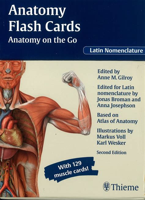 Anatomy Flash Cards Anatomy On The Go Edition