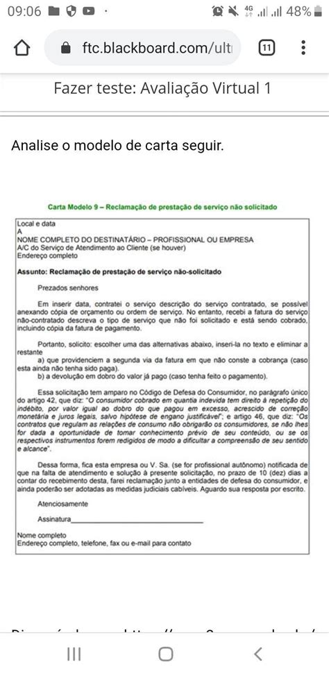 Introduzir 53 Imagem Modelo Carta De Reclamação Vn