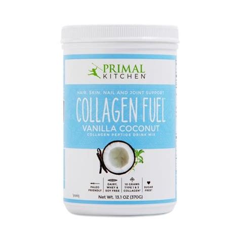 The difference between collagen protein and other types. Primal Kitchen Collagen Fuel™ Collagen Peptide Drink Mix ...