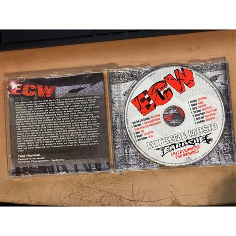 Ecw Extreme Music By Divers Artistes Various Artist Cd With