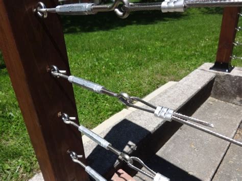 When thinking about cable rail, people often think of their deck or home railfx cable railing kits come with stainless steel cable railing hardware fittings for both ends of. Image result for diy cable railing cheap | Cable railing ...