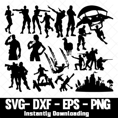 Fortnite Characters Svg File