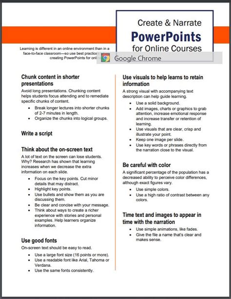 Powerpoint For Quick And Easy Handouts Angie Shertzer