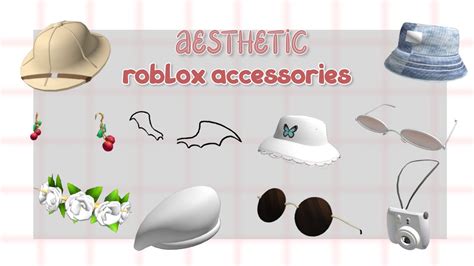 Aesthetic Roblox Accessories With Codes Roblox Youtube