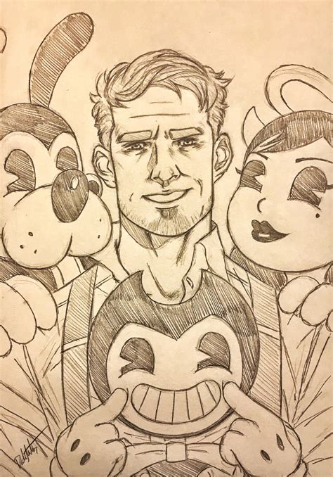Smile By Dobermutt On Deviantart Bendy And The Ink Machine Bendy Y