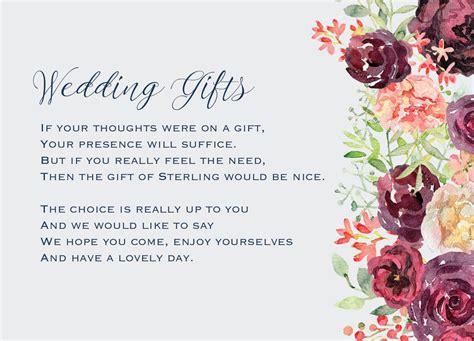 It will be various amounts, such as $15, $25, $50, and $100 denominations are sold by wish, retailers and convenience stores. Burgundy Watercolour Floral Gift Wish Card from £0.40 each