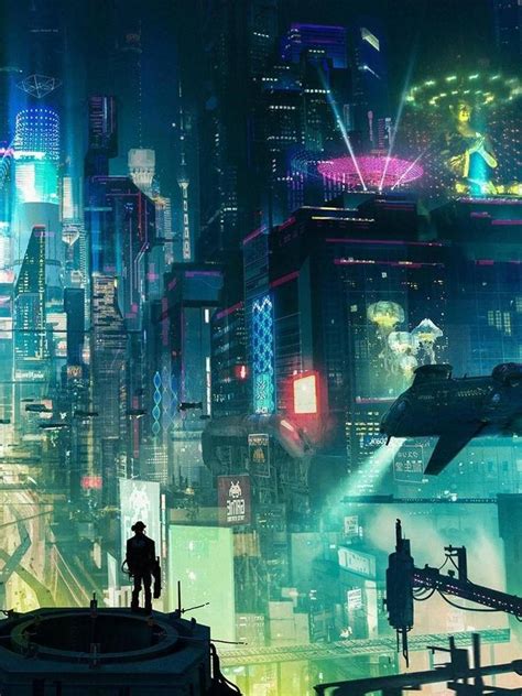 200 Cyberpunk City Wallpapers