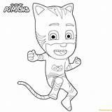 Pj Masks Coloring Pages Printable Mask Catboy Color Print Birthday Sheets Patrol Paw Kids Cartoon Drawings Owlette Characters Boys Read sketch template