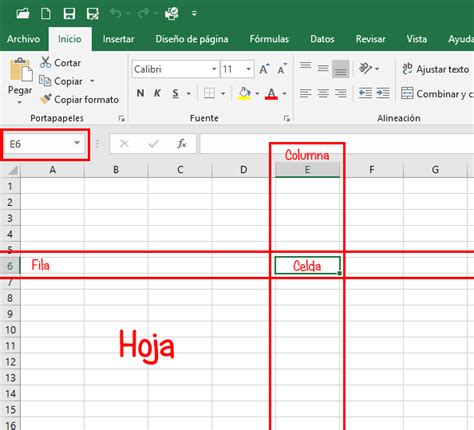 Seleccionar Celdas Y Rangos En Excel