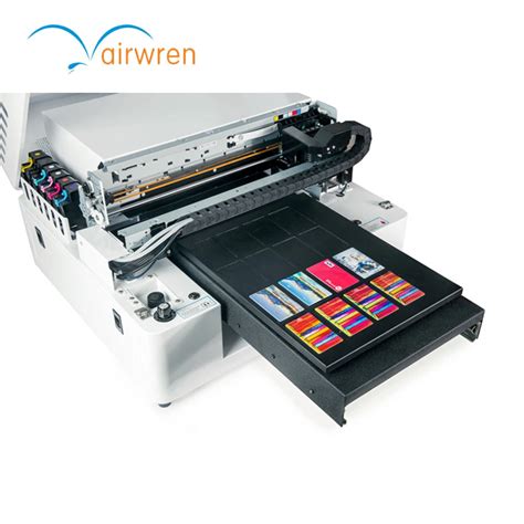 A3 Size Digital Playing Card Printing Machine Multicolor Flatbed Led Uv