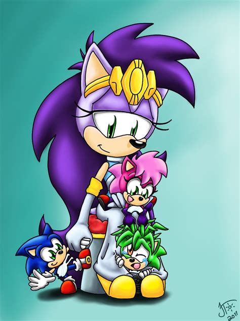 Queen Aleenas Babies By Sonicff On Deviantart Sonic Sonic