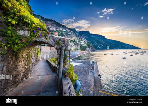 Positano Is A Village And Comune On The Amalfi Coast Costiera