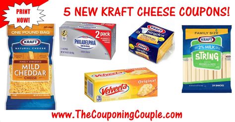 Printable Kraft Coupons