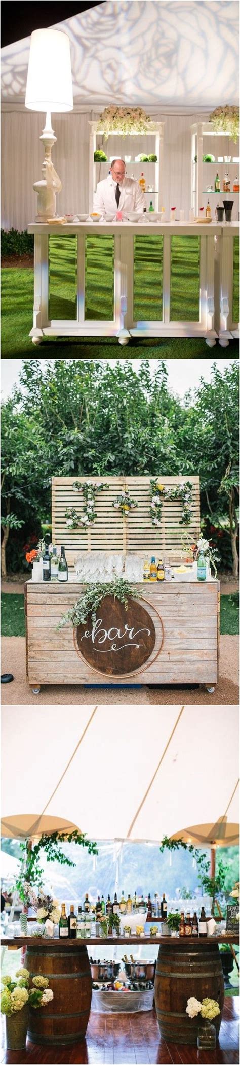 Creative vector illustration of columns bar chart, comparison table infographic isolated on transparent background. 20 Creative Wedding Bar ideas to Inspire | Wedding bar ...