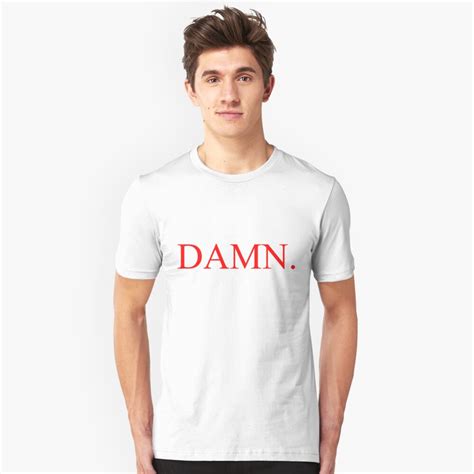 Kendrick Lamar Damn T Shirt By Puppy Redbubble