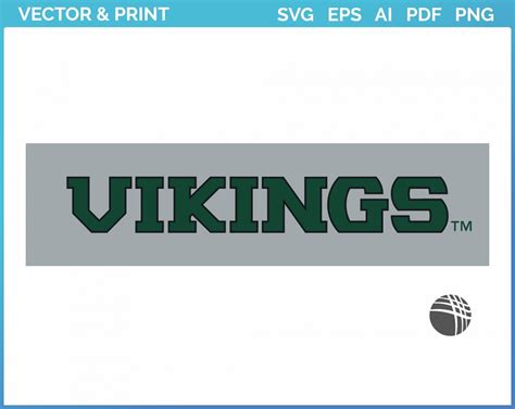 Portland State Vikings Wordmark Logo 2016 College Sports Vector