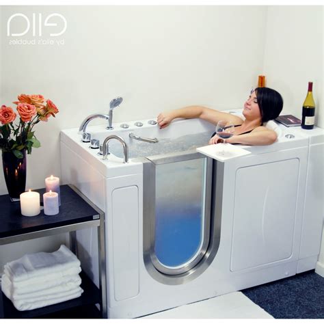 Ella S Bubbles Elite 30 X52 Acrylic Walk In Bathtub Vital Hydrotherapy
