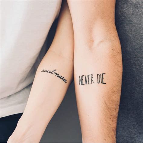 Mom daughter tattoos tattoos for daughters mom tattoos couple tattoos tattoo couples cross tattoos tattoos to honor mom tatoo best friends cute best friend tattoos. Soulmates Never Die Tattoo | Pinterest: heymercedes ...