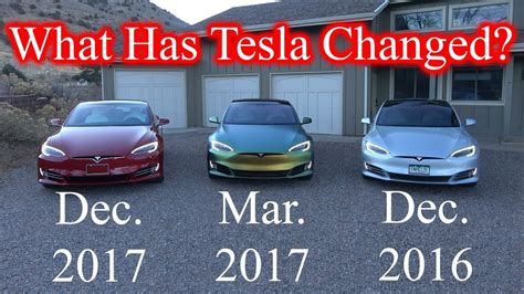 1 Year Worth Of Changes To The Tesla Model S Youtube