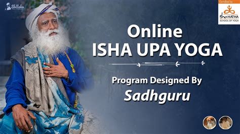 Online Isha Upa Yoga Sadhguru Register Now Youtube