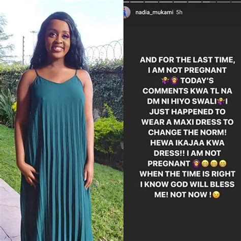 Nadia mukami (@nadiamukami) on tiktok | 211.9k likes. Nadia Mukami fuels pregnancy rumors after showing off ...