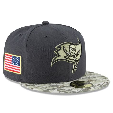 New Era Tampa Bay Buccaneers Graphite Salute To Service Sideline