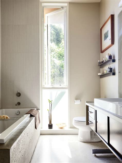 The bath tray creates a beautiful accent piece to any bathroom décor, and can be used for various purposes. concrete ledge bathtub | Bathroom style, Bathroom decor ...