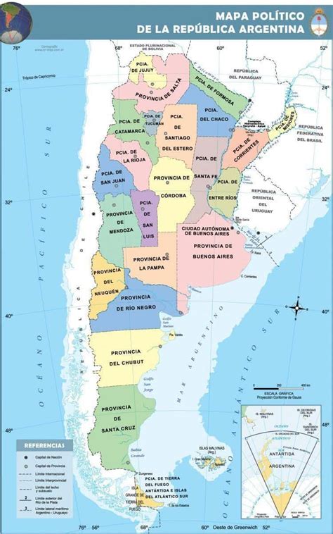 El Cambio Del Mapa De Argentina Y El Mapamundi Geografía Infinita