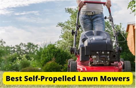 Best Self Propelled Lawn Mowers Of Reviews