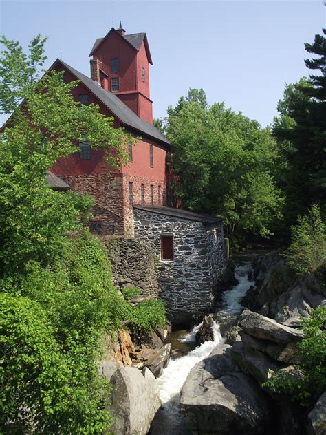 Old Red Mill The Chittenden Mill In Jericho Vermont House Styles