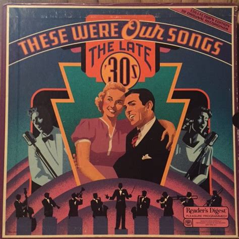 Ensemble These Were Our Songs The Late 30s 7 Lp Set 1987 Readers Digest