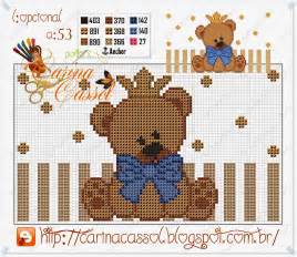 Gráficos Ponto Cruz Bebe Para Imprimir