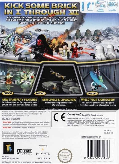 Lego Star Wars Complete Saga Wii Skroutzgr