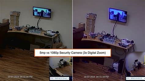 1080p Vs 5mp Security Camera Cctv Video Comparison